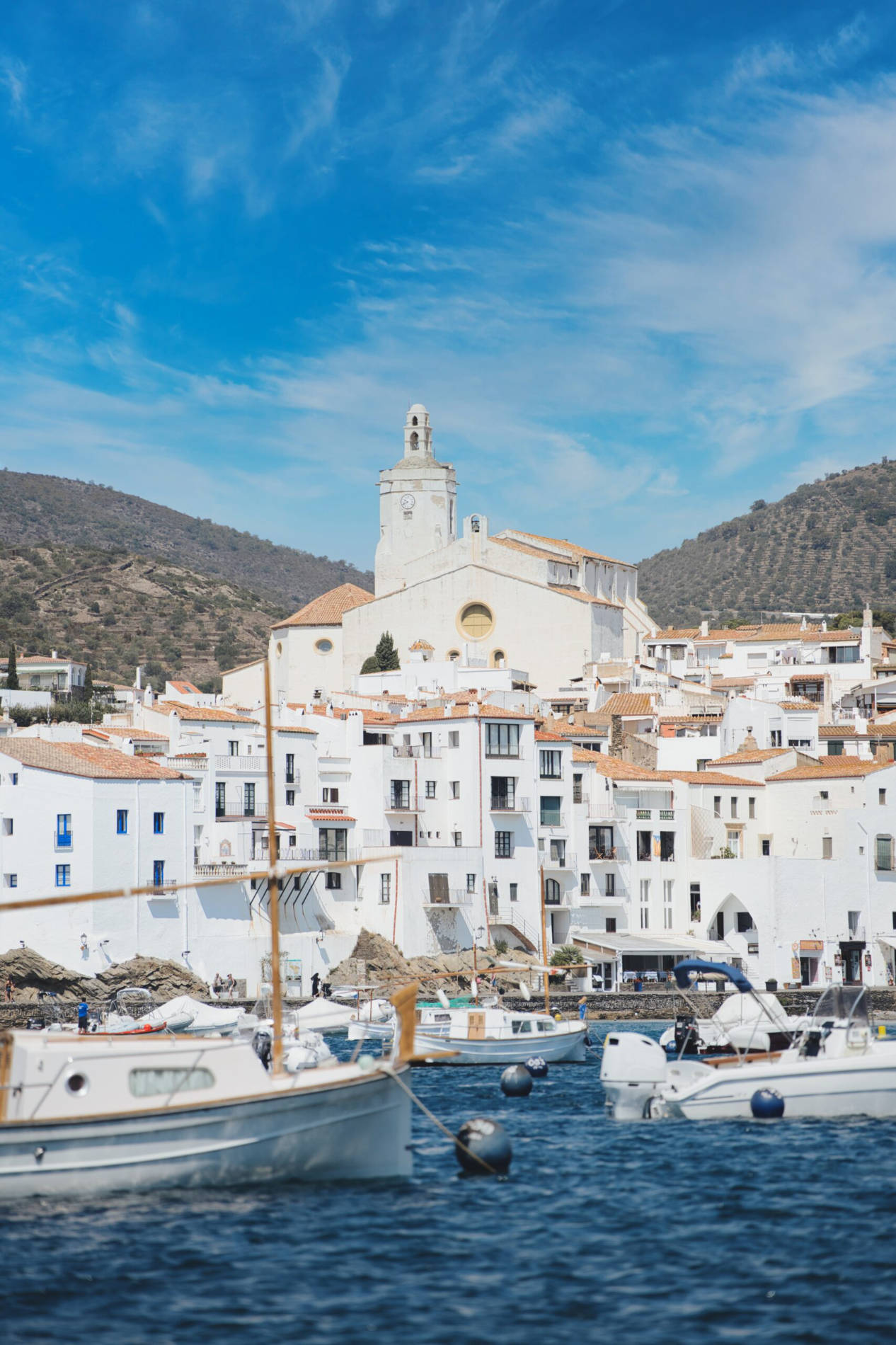 Fischerort Cadaques an der Costa Brava